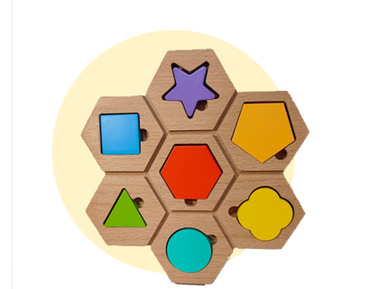 Wooden Puzzles for Toddlers for Kids Preschool Learning Toys